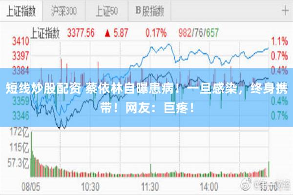 短线炒股配资 蔡依林自曝患病！一旦感染，终身携带！网友：巨疼！