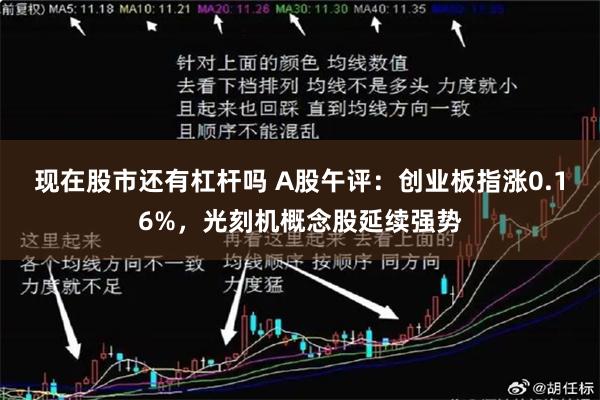 现在股市还有杠杆吗 A股午评：创业板指涨0.16%，光刻机概念股延续强势