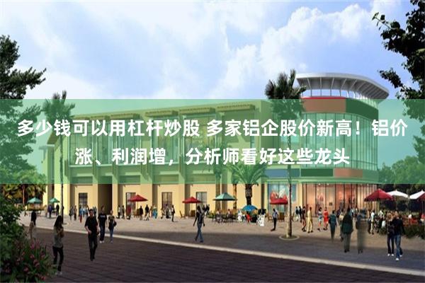 多少钱可以用杠杆炒股 多家铝企股价新高！铝价涨、利润增，分析师看好这些龙头