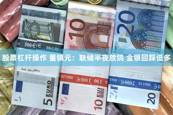 股票杠杆操作 董镇元：联储半夜放鸽 金银回踩低多